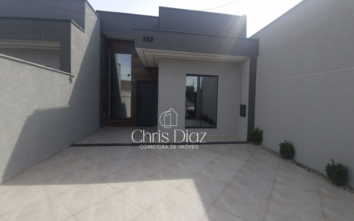 Casa moderna à venda no Parque Agari – Paranaguá/PR – Última unidade disponível!